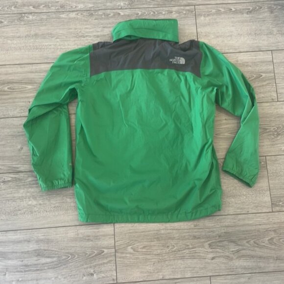 The North Face Kids Green and Gray Jacket - Picture 2 of 7